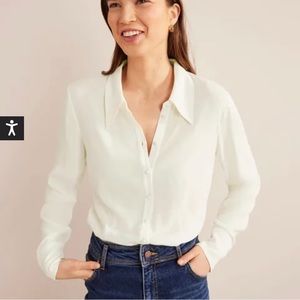 boden fitted workwear shirt